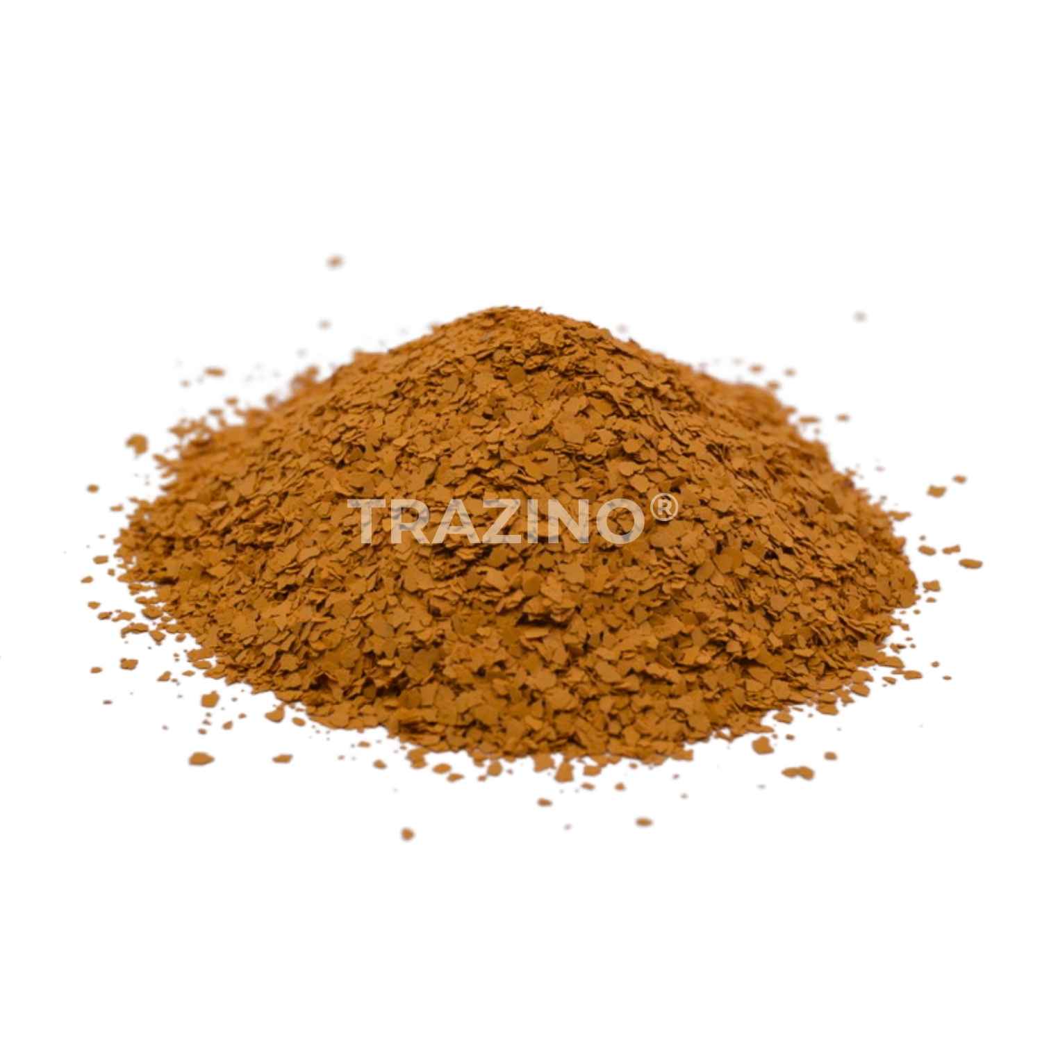 Trazino® Farbchips in Goldbeige zum Einstreuen für Beschichtungen Trazino® Farbchips in Goldbeige zum Einstreuen für Beschichtungen